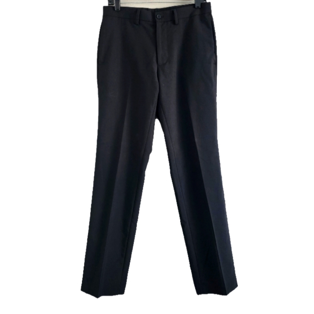 Vanheusen Studio Mens Black Slacks 30×32